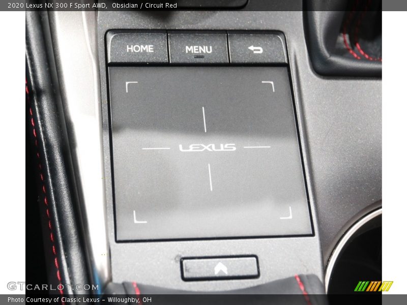 Obsidian / Circuit Red 2020 Lexus NX 300 F Sport AWD