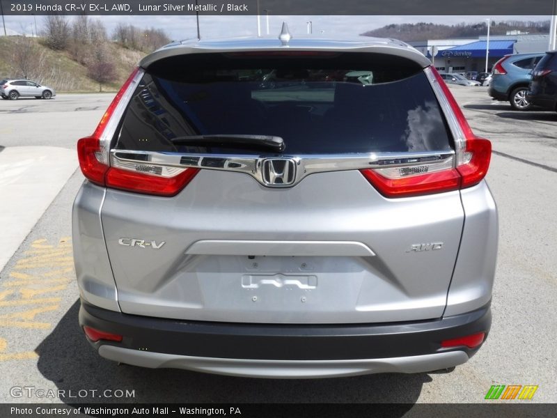 Lunar Silver Metallic / Black 2019 Honda CR-V EX-L AWD