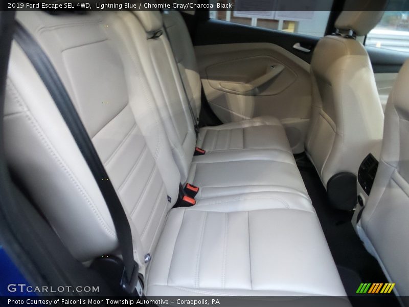 Lightning Blue / Chromite Gray/Charcoal Black 2019 Ford Escape SEL 4WD