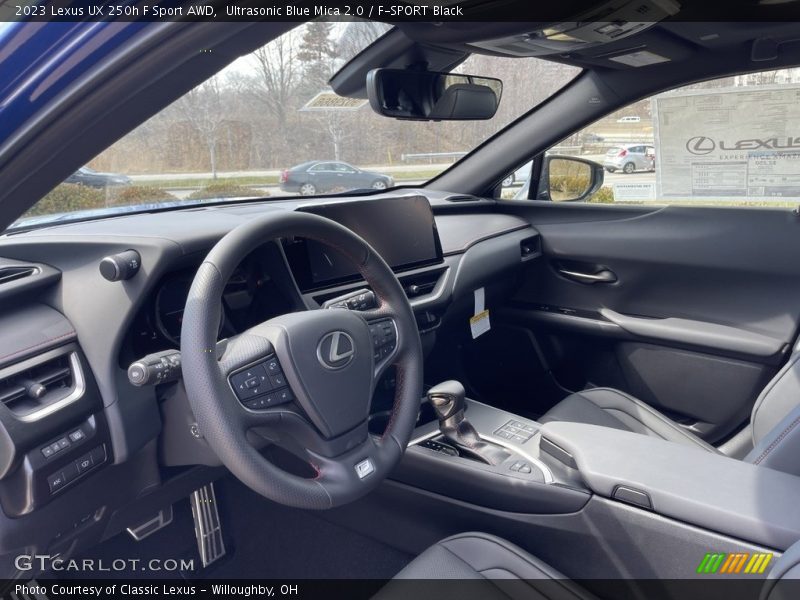  2023 UX 250h F Sport AWD F-SPORT Black Interior