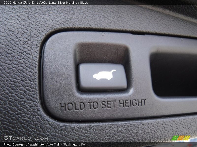 Lunar Silver Metallic / Black 2019 Honda CR-V EX-L AWD