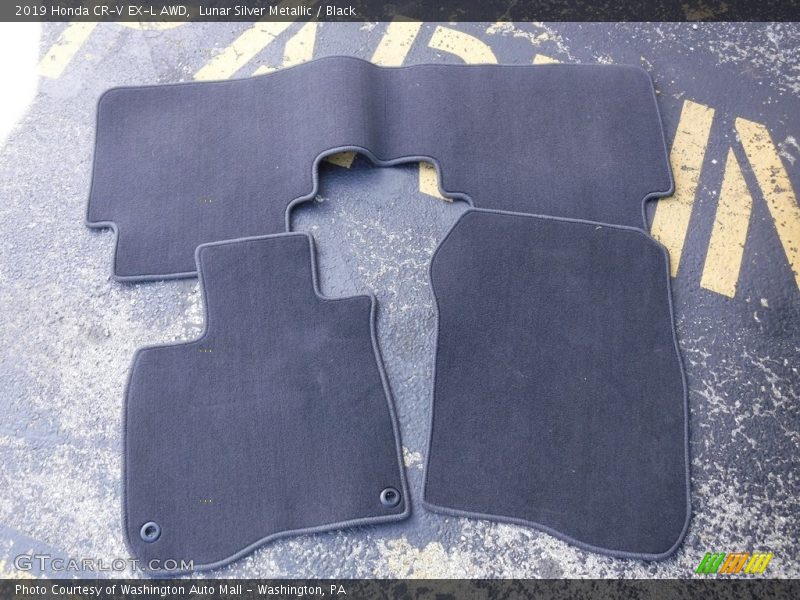 Lunar Silver Metallic / Black 2019 Honda CR-V EX-L AWD