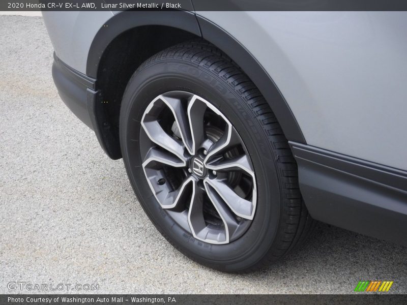 Lunar Silver Metallic / Black 2020 Honda CR-V EX-L AWD