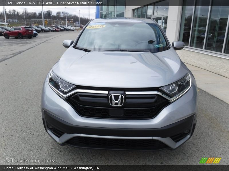 Lunar Silver Metallic / Black 2020 Honda CR-V EX-L AWD