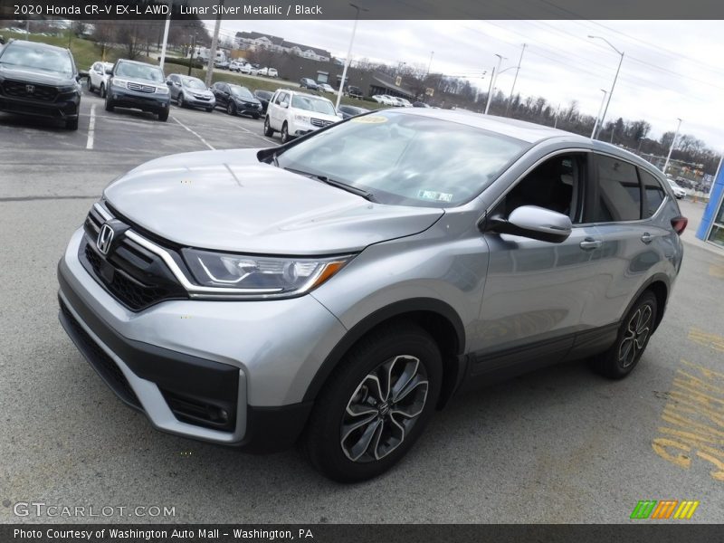 Lunar Silver Metallic / Black 2020 Honda CR-V EX-L AWD