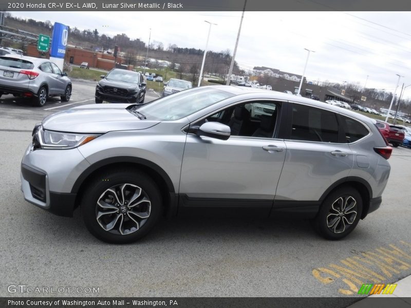 Lunar Silver Metallic / Black 2020 Honda CR-V EX-L AWD