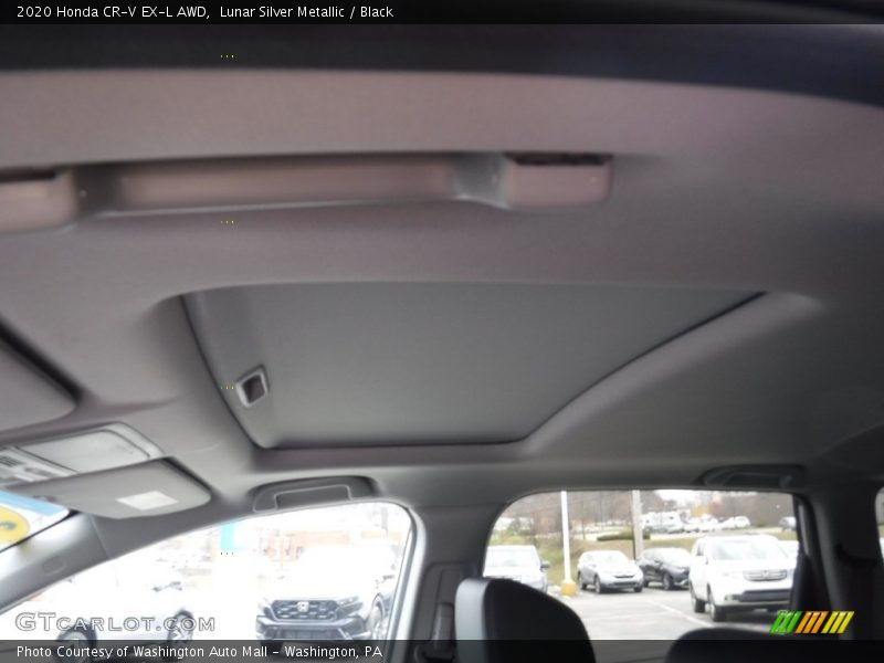 Lunar Silver Metallic / Black 2020 Honda CR-V EX-L AWD