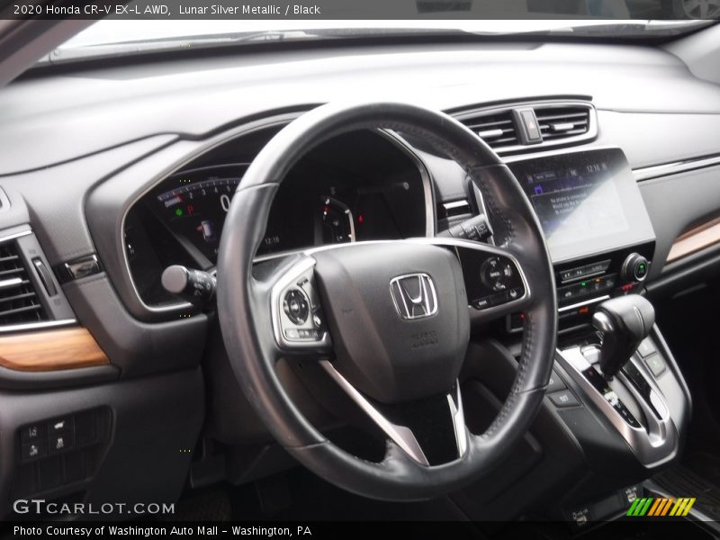 Lunar Silver Metallic / Black 2020 Honda CR-V EX-L AWD