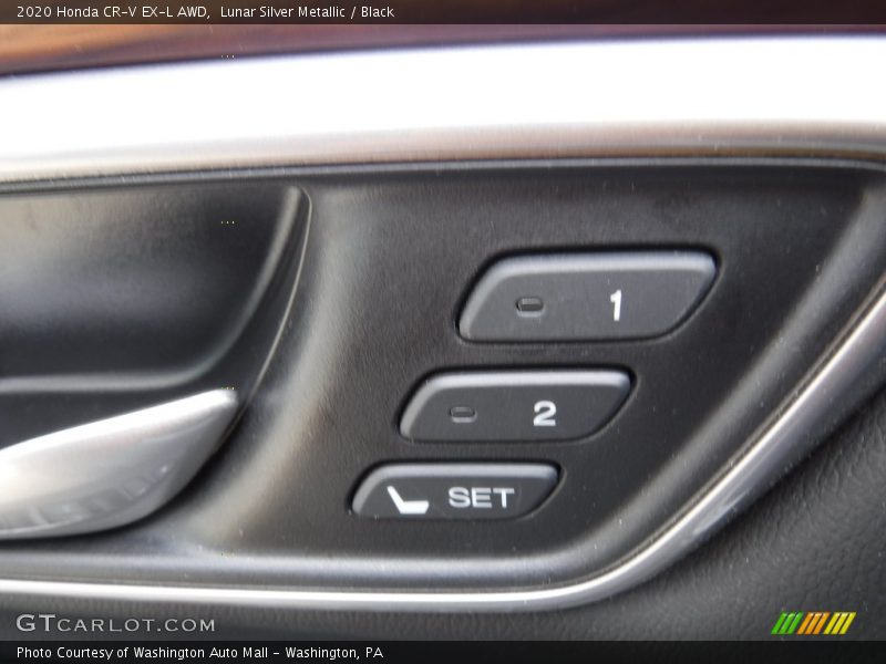 Lunar Silver Metallic / Black 2020 Honda CR-V EX-L AWD