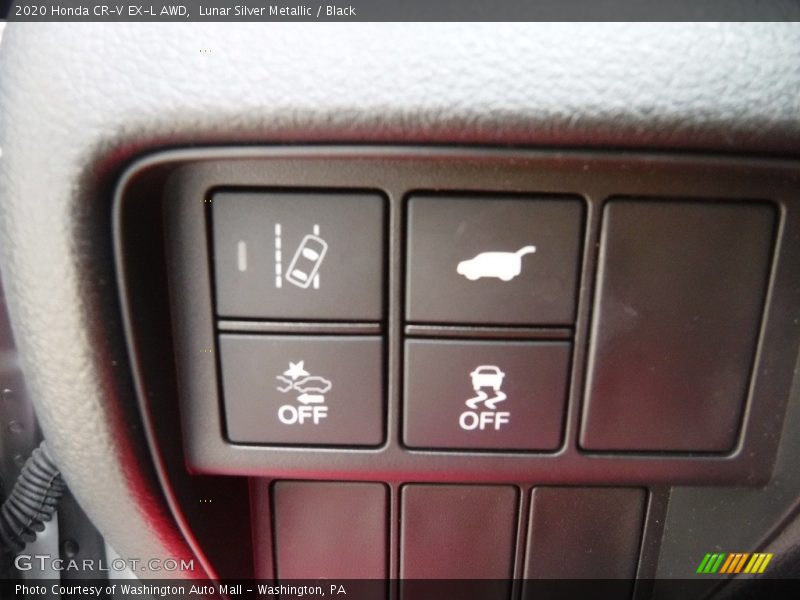 Lunar Silver Metallic / Black 2020 Honda CR-V EX-L AWD