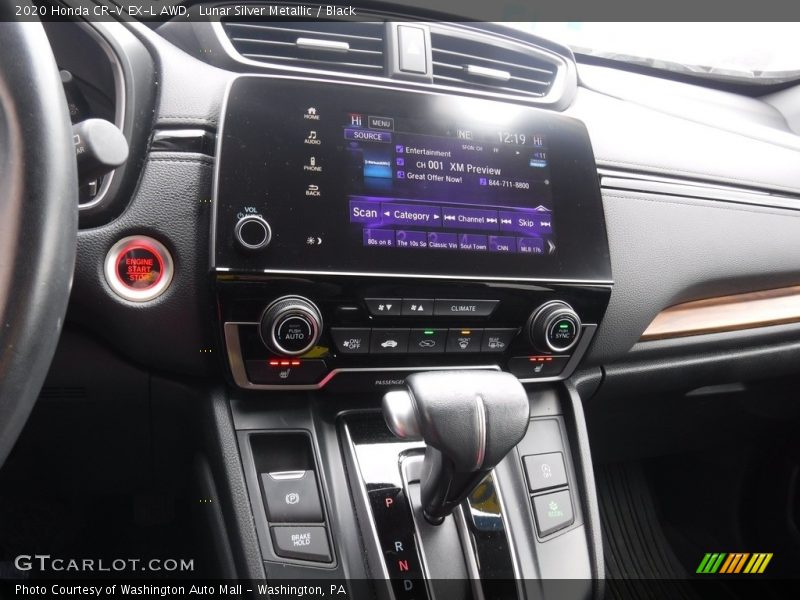 Lunar Silver Metallic / Black 2020 Honda CR-V EX-L AWD