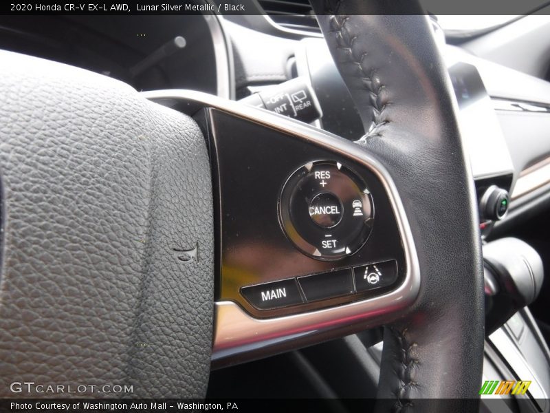 Lunar Silver Metallic / Black 2020 Honda CR-V EX-L AWD