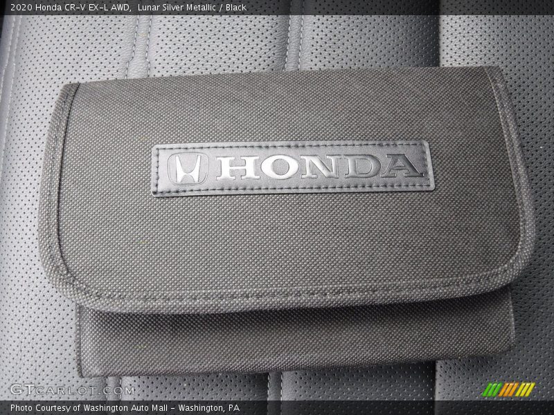 Lunar Silver Metallic / Black 2020 Honda CR-V EX-L AWD