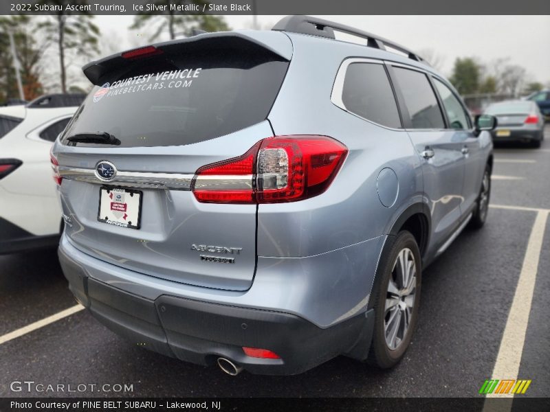 Ice Silver Metallic / Slate Black 2022 Subaru Ascent Touring