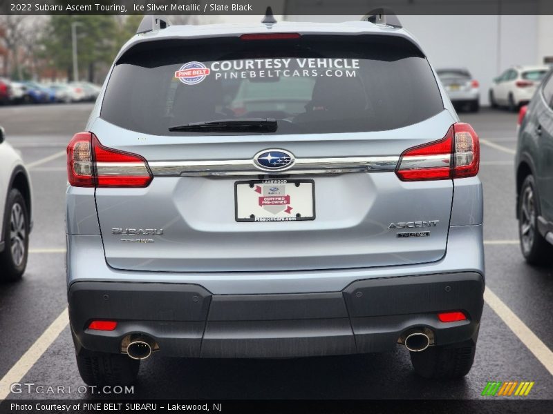 Ice Silver Metallic / Slate Black 2022 Subaru Ascent Touring