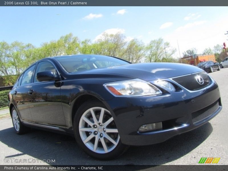 Blue Onyx Pearl / Cashmere 2006 Lexus GS 300