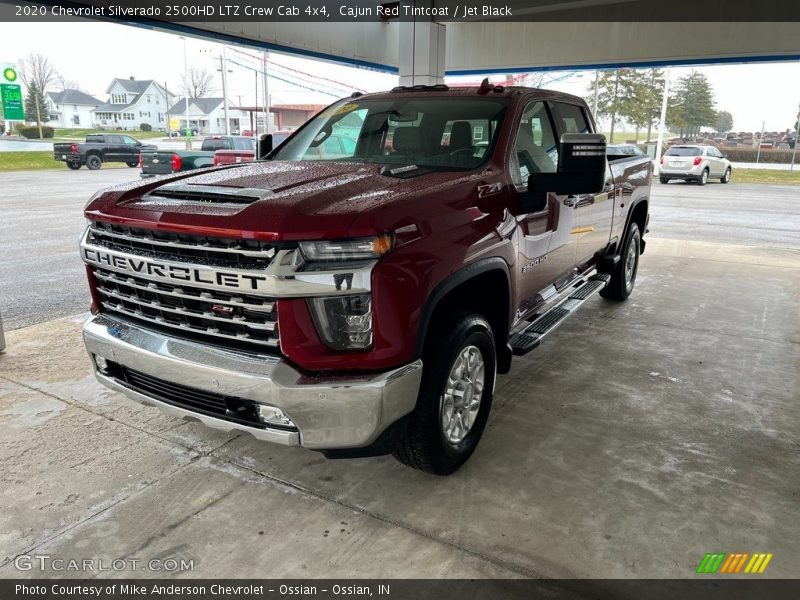 Cajun Red Tintcoat / Jet Black 2020 Chevrolet Silverado 2500HD LTZ Crew Cab 4x4