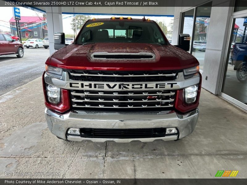 Cajun Red Tintcoat / Jet Black 2020 Chevrolet Silverado 2500HD LTZ Crew Cab 4x4