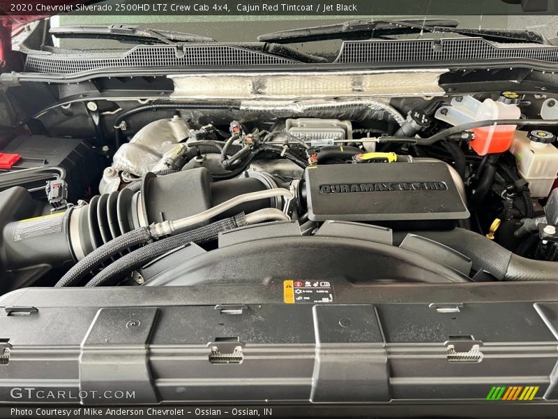 Cajun Red Tintcoat / Jet Black 2020 Chevrolet Silverado 2500HD LTZ Crew Cab 4x4