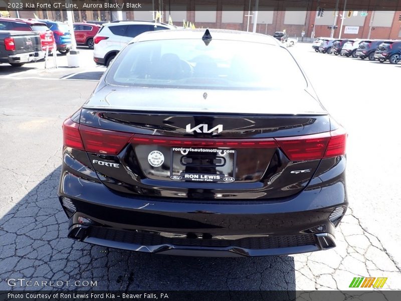 Aurora Black / Black 2023 Kia Forte GT-Line