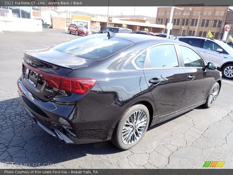 Aurora Black / Black 2023 Kia Forte GT-Line