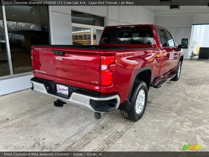 Cajun Red Tintcoat / Jet Black 2020 Chevrolet Silverado 2500HD LTZ Crew Cab 4x4