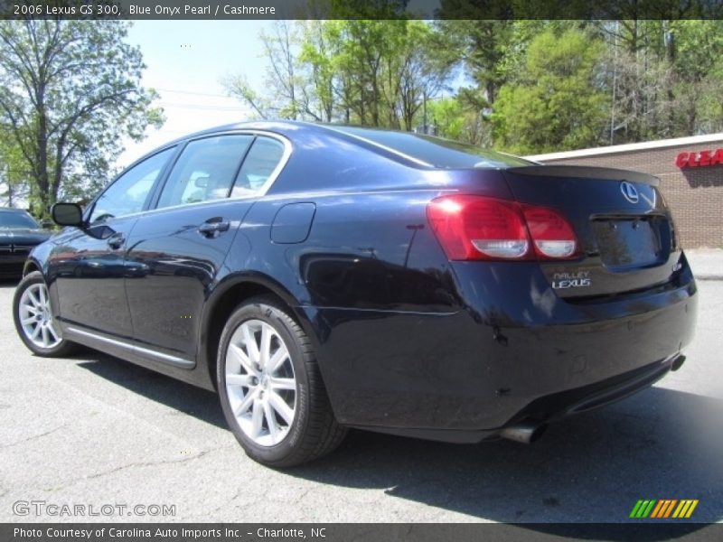 Blue Onyx Pearl / Cashmere 2006 Lexus GS 300