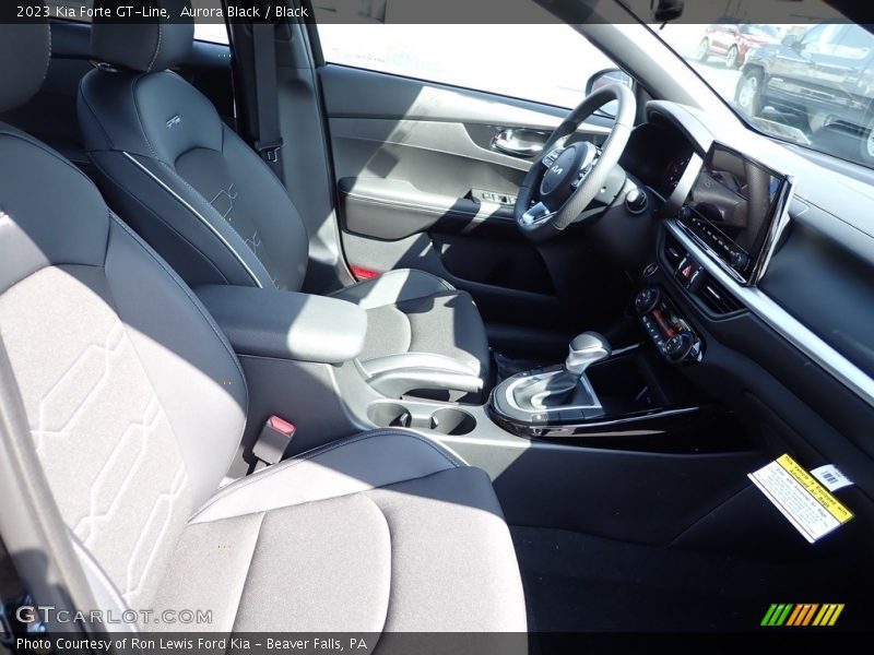 Aurora Black / Black 2023 Kia Forte GT-Line