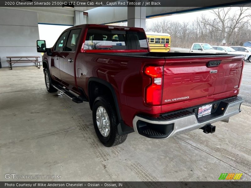 Cajun Red Tintcoat / Jet Black 2020 Chevrolet Silverado 2500HD LTZ Crew Cab 4x4