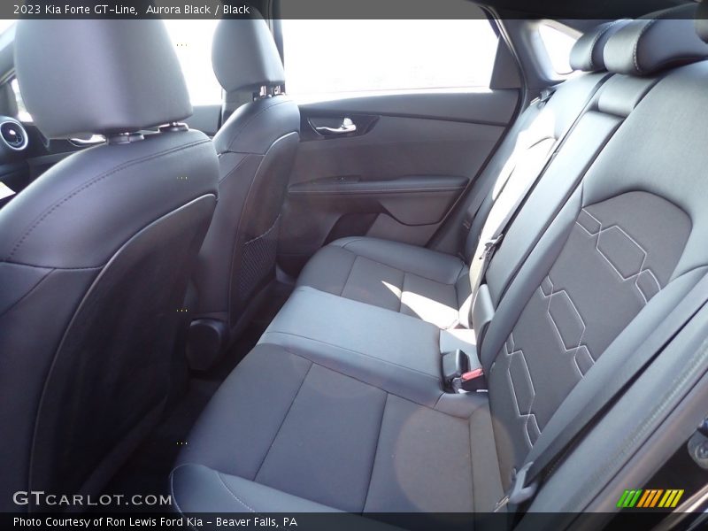 Aurora Black / Black 2023 Kia Forte GT-Line