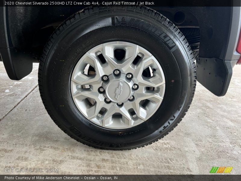 Cajun Red Tintcoat / Jet Black 2020 Chevrolet Silverado 2500HD LTZ Crew Cab 4x4