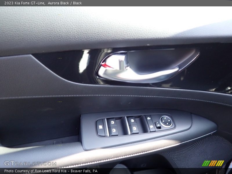 Aurora Black / Black 2023 Kia Forte GT-Line