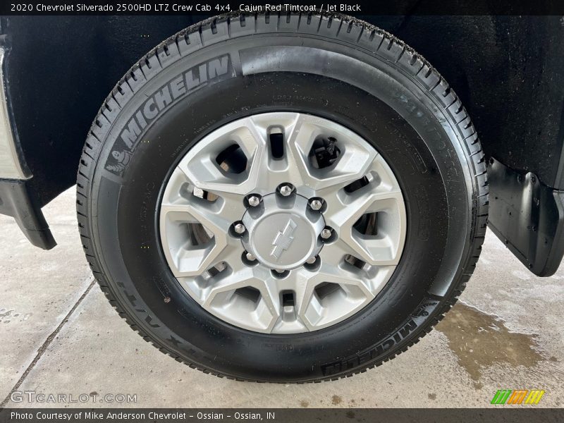 Cajun Red Tintcoat / Jet Black 2020 Chevrolet Silverado 2500HD LTZ Crew Cab 4x4