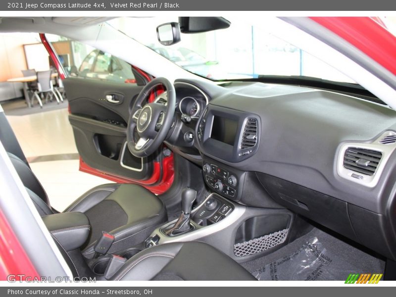 Dashboard of 2021 Compass Latitude 4x4
