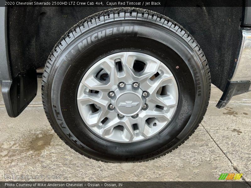 Cajun Red Tintcoat / Jet Black 2020 Chevrolet Silverado 2500HD LTZ Crew Cab 4x4