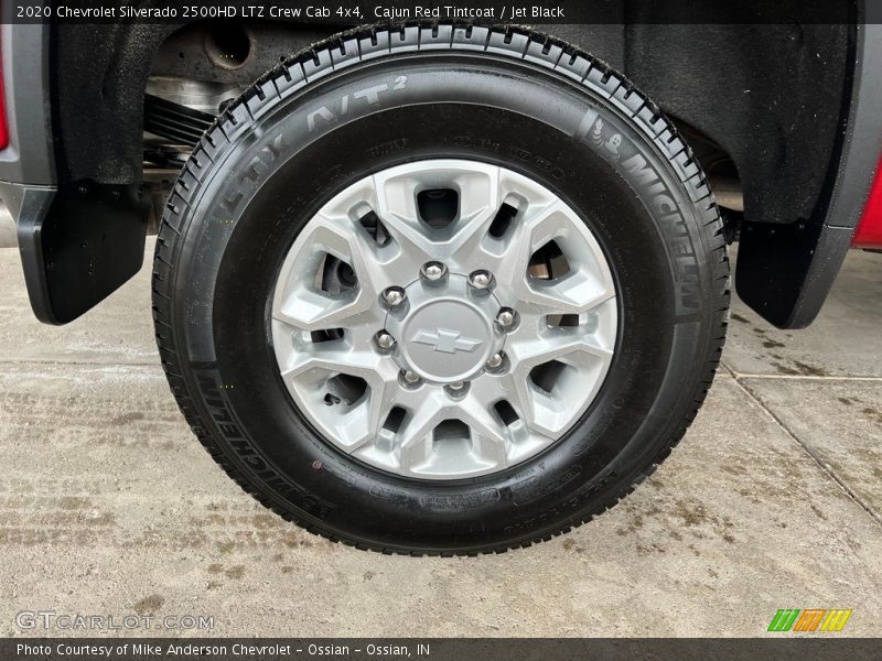 Cajun Red Tintcoat / Jet Black 2020 Chevrolet Silverado 2500HD LTZ Crew Cab 4x4
