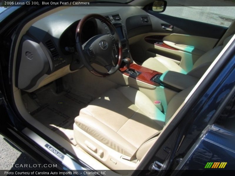 Blue Onyx Pearl / Cashmere 2006 Lexus GS 300