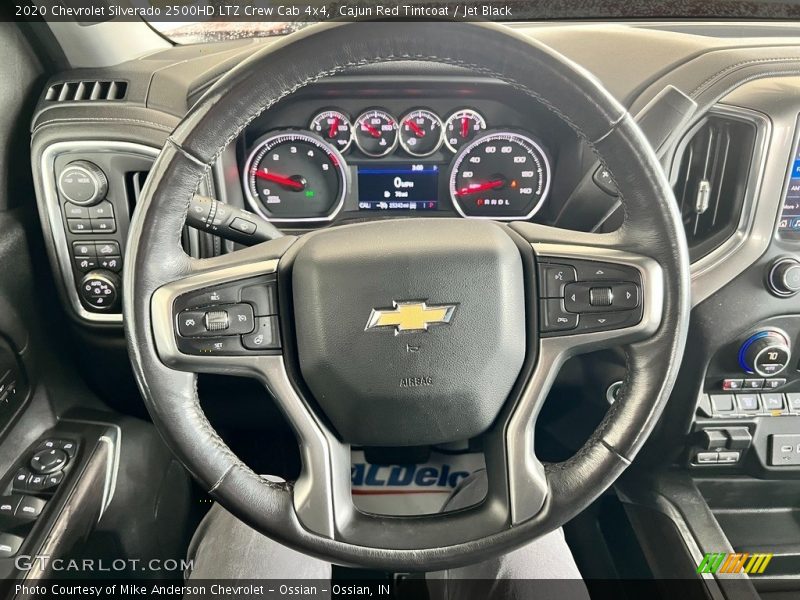 Cajun Red Tintcoat / Jet Black 2020 Chevrolet Silverado 2500HD LTZ Crew Cab 4x4