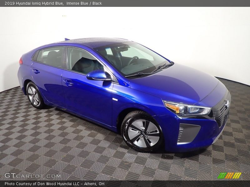 Intense Blue / Black 2019 Hyundai Ioniq Hybrid Blue