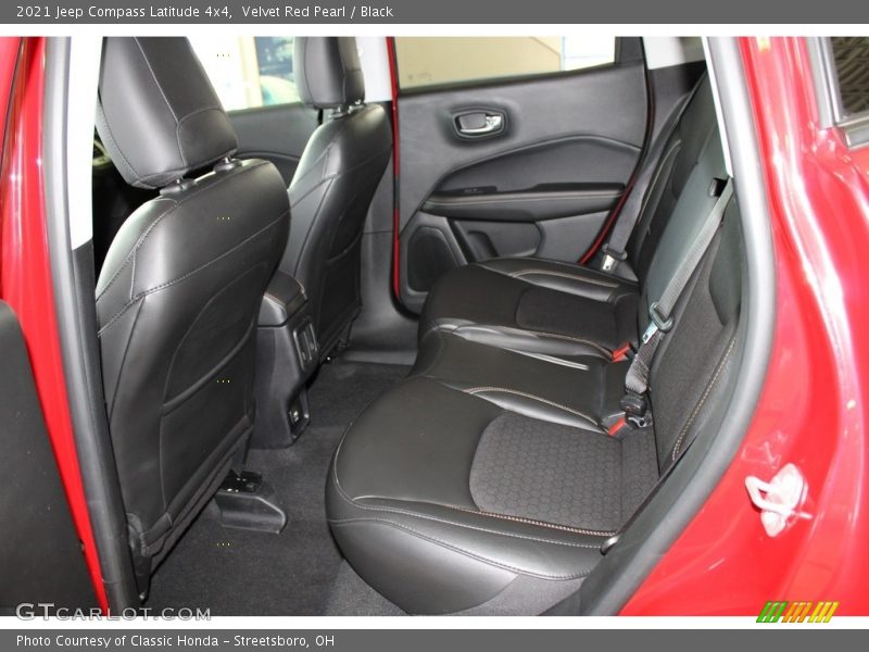 Rear Seat of 2021 Compass Latitude 4x4