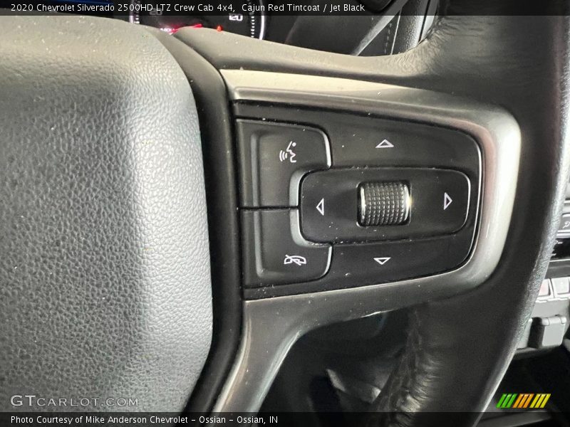 Cajun Red Tintcoat / Jet Black 2020 Chevrolet Silverado 2500HD LTZ Crew Cab 4x4