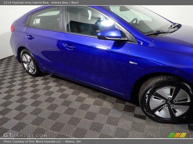 Intense Blue / Black 2019 Hyundai Ioniq Hybrid Blue