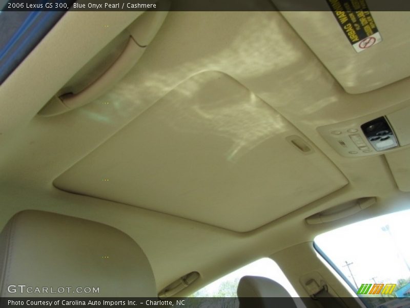 Blue Onyx Pearl / Cashmere 2006 Lexus GS 300