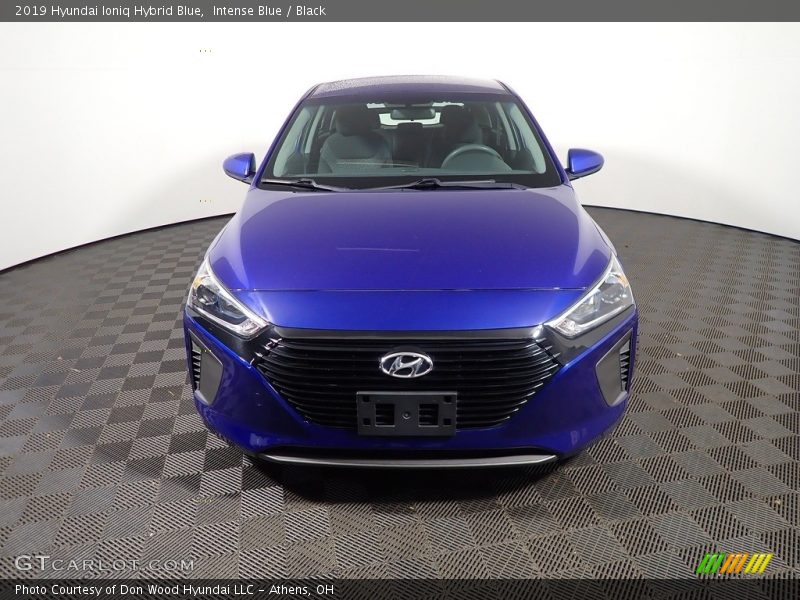 Intense Blue / Black 2019 Hyundai Ioniq Hybrid Blue