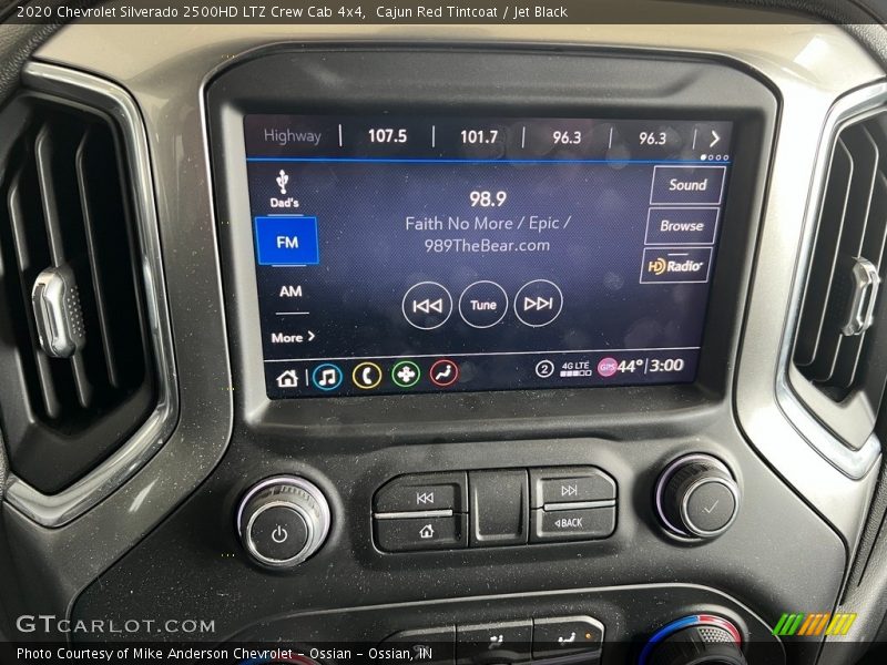 Cajun Red Tintcoat / Jet Black 2020 Chevrolet Silverado 2500HD LTZ Crew Cab 4x4