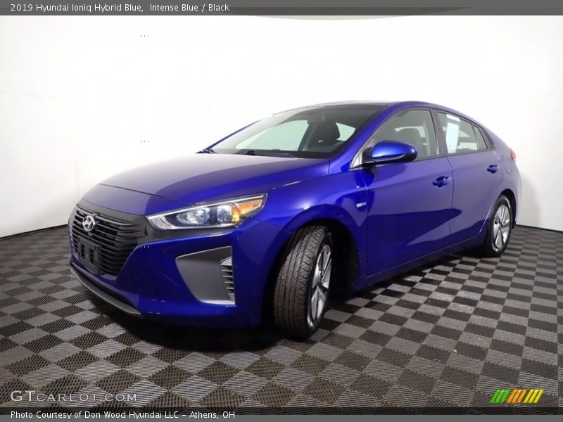 Intense Blue / Black 2019 Hyundai Ioniq Hybrid Blue