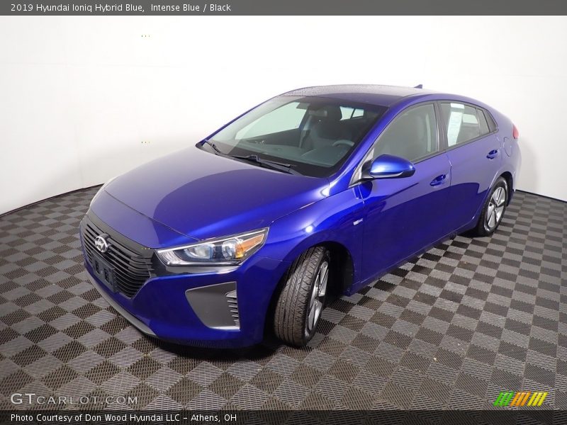 Intense Blue / Black 2019 Hyundai Ioniq Hybrid Blue