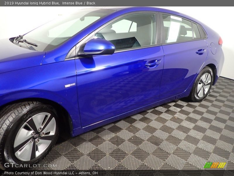 Intense Blue / Black 2019 Hyundai Ioniq Hybrid Blue