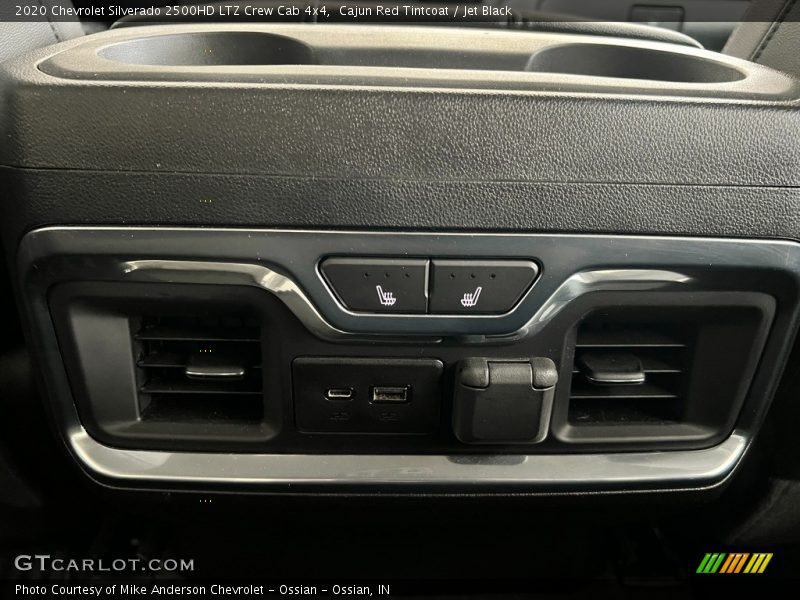 Cajun Red Tintcoat / Jet Black 2020 Chevrolet Silverado 2500HD LTZ Crew Cab 4x4