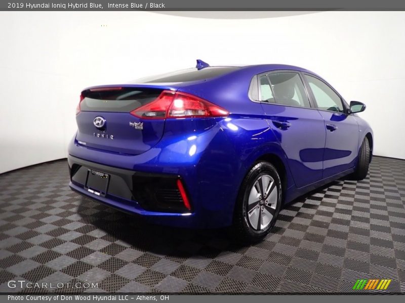 Intense Blue / Black 2019 Hyundai Ioniq Hybrid Blue